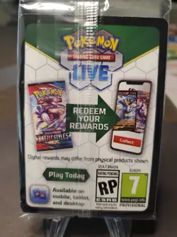 Pokemon TCG - Fusion Strike SEALED Pyukumuku Pre release Promo SWSH169 Box Fresh - Image 2