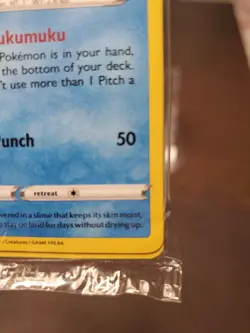 Pokemon TCG - Fusion Strike SEALED Pyukumuku Pre release Promo SWSH169 Box Fresh - Image 5