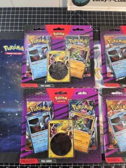 Pokemon TCG Lot Of (4), Team Rocket, Articuno, Zapdos, Tyranitar, Blister 2 Pack - Image 2