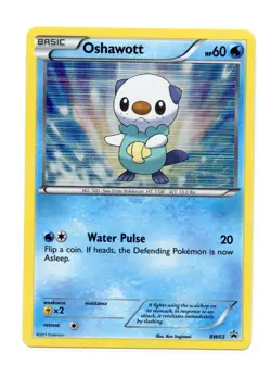 Oshawott BW03 Promo Holo Black and White Promos Pokemon TCG NM - Image 1
