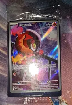 Pokemon Charcadet 022 ETB Black Star Promo - Phantasmal Flames - NM SEALED - Image 2
