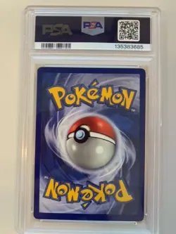 Vintage Pokemon TCG Base Set Squirtle 1st Edition Shadowless PSA 7 NM 063/102 - Image 2