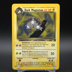 Dark Magneton 28/82 Team Rocket Regular Unlimited Pokemon TCG Vintage WOTC - Image 1