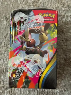 Pokemon TCG Phantasmal Flames Half Booster Box (18 Packs) Small Tear in Seal - Image 3