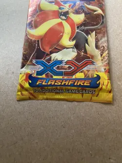 Pokemon 2014 XY Flashfire Sealed Booster Pack Pyroar Artwork - Image 4
