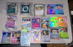 Pokemon Prismatic Evolutions Lots of Bulk / One SAR holos /poke ball - Image 1
