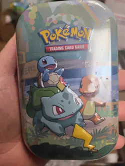 2021 Pokemon Kanto Celebrations Factory Sealed Mini Tin - Image 1