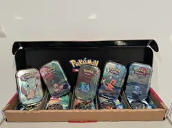 Kanto Friends Mini Tin 5-Pack - Pokemon TCG - EMPTY - Image 1