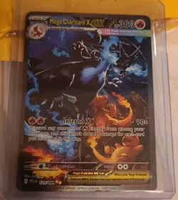 Mega Charizard X EX SIR 125 (English) Phantasmal Flames Pokemon TCG **Read** - Image 1