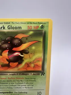 1st Edition Gloom 36/82 Team Rocket Uncommon Vintage WOTC Pokemon TCG LP Himeno - Image 3