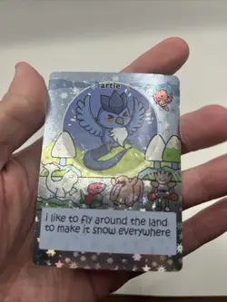 Pokiebubies 1st Edition Fan Art Chef Ken Lee Artie #49 Articuno V2 Holo Pokemon - Image 4
