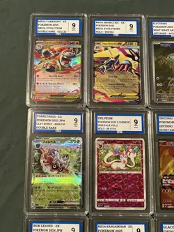Pokemon Graded Bundle Of Slabs Grade 9 Mint - Image 2