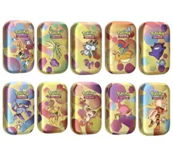 Pokemon TCG 151 Mini Tin Collection 10 Pack In Hand! - Image 1