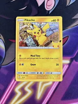 Pikachu RARE 25/25 McDonalds 25th Anniversary Pokemon SWSH Promo NM 2021 - Image 1