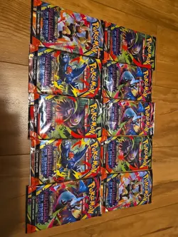 (10x) Opened Pokemon Mega Evolution Phantasmal Flames Booster Pack Fun Pack Read - Image 1