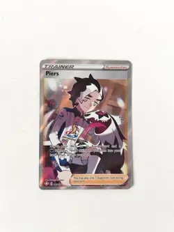 Piers 069/072 Shining Fates Full Art Trainer Ultra Rare Pokemon TCG NM - Image 1