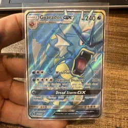 2017 Pokemon Crimson Invasion Gyarados GX (Full Art) 101/111 EX-NM - Image 1