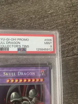 2002 YU-GI-OH! B. SKULL DRAGON COLLECTOR'S TINS BPT-006 PSA 9 MINT - Image 3