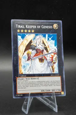Yu-Gi-Oh! Tiras, Keeper of Genesis BP01-EN029 Rare 1st Edition LP Light Play LP+ - Image 1