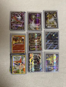 Pokemon Collection Most 2015-17 150+ Cards Tin Books Game Pieces Mini Binder - Image 2