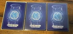 Digimon CCG 10 Card Lot SR & Rares BT23 Tiger Vespamon Chitose Imai Dullahamon - Image 2