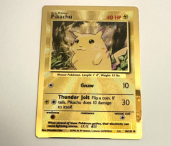 Pikachu- 58/102 (Celebrations Metal Card) - Image 1