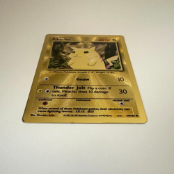 Pikachu- 58/102 (Celebrations Metal Card) - Image 2