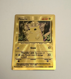 Pikachu- 58/102 (Celebrations Metal Card) - Image 4