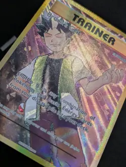 Brock's Grit - 107/108 - Full Art Rare Holo Evolutions - Pokemon Card - NM - Image 2