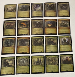Lord of the Rings MTG Tales Of Middle Earth 20 Card Lot All Different 20 Foil - Image 1