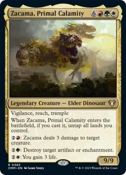 ~ Zacama, Primal Calamity ~ NM ~ Commander Masters ~ MTG ~ - Image 1
