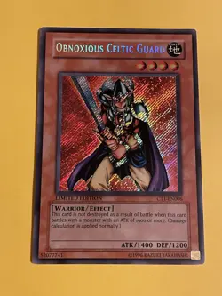 Obnoxious Celtic Guard CT1-EN006 Limited Edition NM/M Pack Fresh Yu-Gi-Oh Card - Image 2