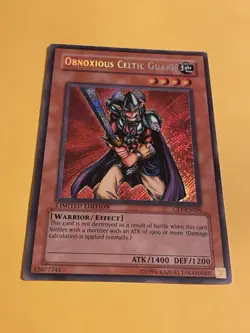 Obnoxious Celtic Guard CT1-EN006 Limited Edition NM/M Pack Fresh Yu-Gi-Oh Card - Image 3