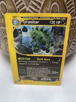 Pokemon TCG Tyranitar Card Expedition Base Set #066/165 - Image 3