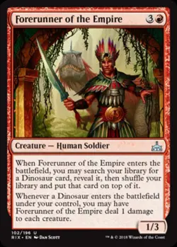 Forerunner of the Empire - Light Play MTG Rivals of Ixalan - Image 1