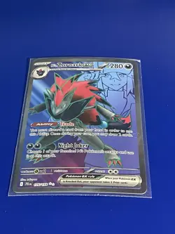 Pokemon TCG N's Zoroark EX Holo Ultra Rare Card 175/159 Sv09: Journey Together - Image 1