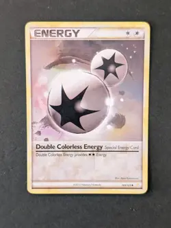 Pokemon Double Colorless Energy Card 103/123 HeartGold SoulSilver Regular - Image 1