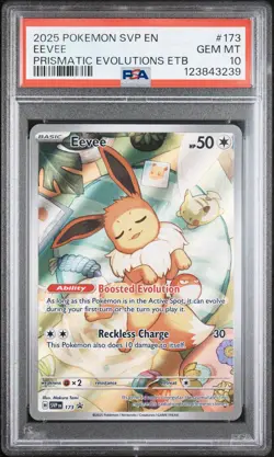 PSA 10 - Eevee 173 Sv: Scarlet & Violet Promo Cards Holo - Image 1