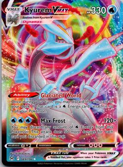 Kyurem VMax 49/196 - Lost Origin - Ultra Rare - Pokemon Card TCG - NM 0910 #24 - Image 1
