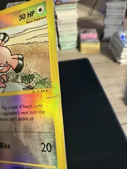 Pokemon TCG Card - Snubbull (Skyridge) 101/144 Reverse Holo Common - dmg - Image 2