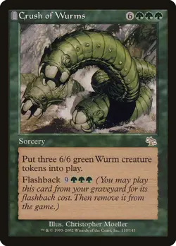 Crush of Wurms Judgment Mtg Magic English - Image 1