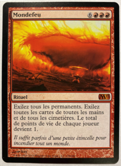 mtg magic 2013 m13 worldfire FRENCH vf fr mondefeu 4 available - Image 1