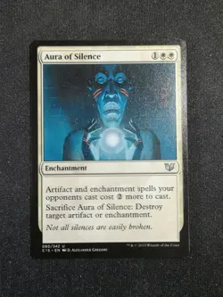 Aura of Silence - Commander 2015 (Magic/MTG) - Image 1