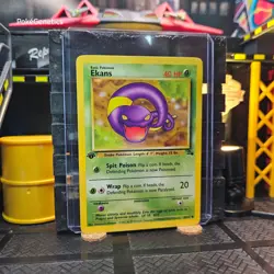 Ekans 1st Edition Fossil Pokemon TCG 46/62 Unlimited Common - Image 3