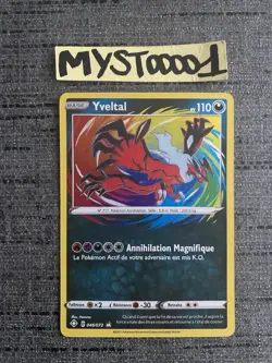 Carte Pokemon Yveltal 046/072 Amazing Epee Et Bouclier Francais OCCASION - Image 1