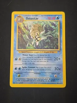 Omastar 58/110 Legendary Collection Regular Pokemon TCG Lightly Played Condition - Image 1