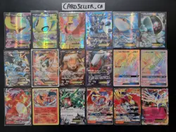 Pokemon Card EX GX Full Art Hyper English Near Mint Eevolutions Pick Your Card! - Image 1
