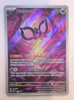 Pokemon TCG Pecharunt SVP129 Black Star Promo Card - Image 1