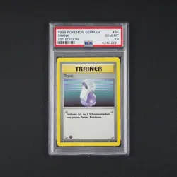 PSA - 10 WOTC 1. Edition Potion Pokemon Karte TCG 94/102 Base Set /T93 - Image 2