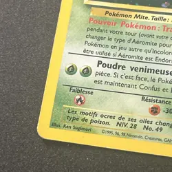 Carte Pokemon HOLO Aeromite 13/64 Jungle Edition 2 Wizards FR - Image 5